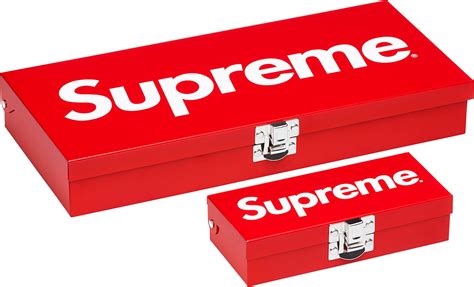 supreme large metal storage box retail price|Supreme Large Metal Storage Box .